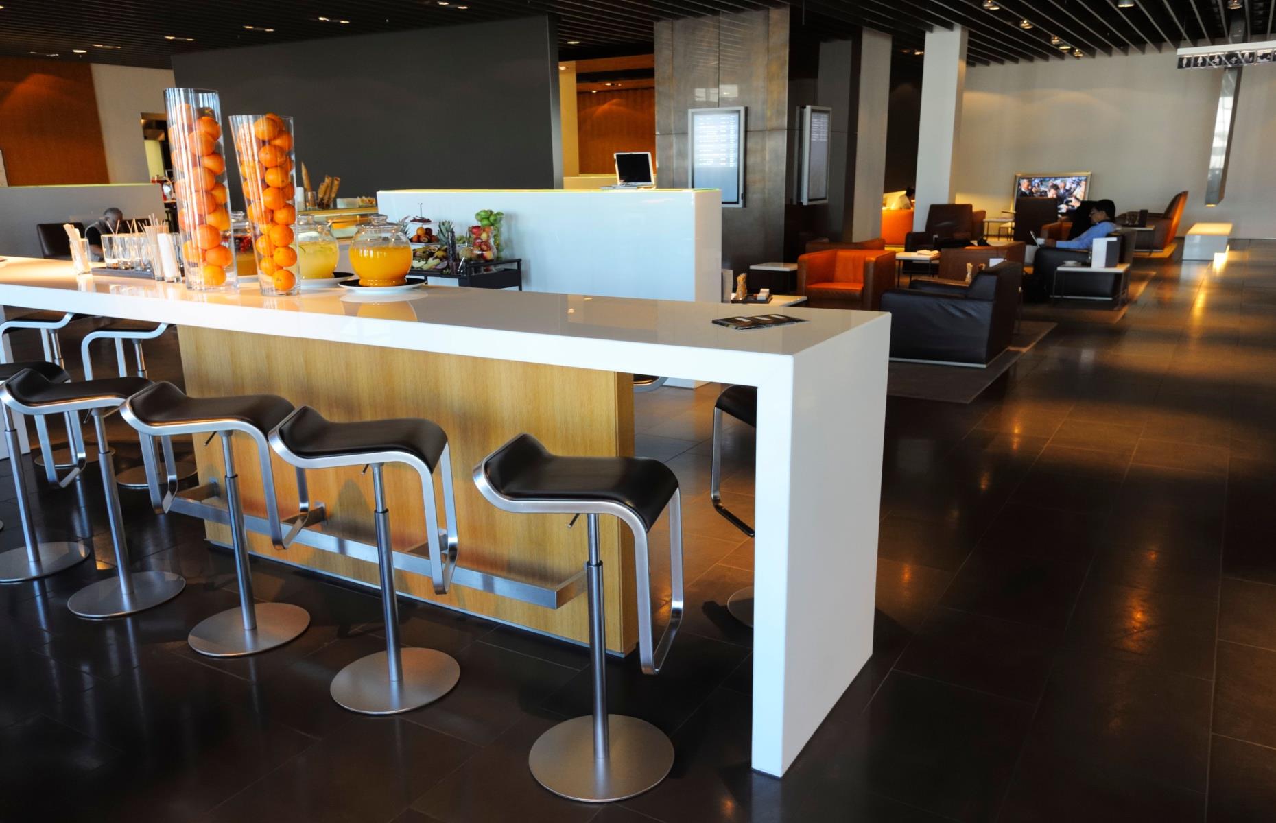 Lufthansa First Class Lounge, Frankfurt Airport, Germany